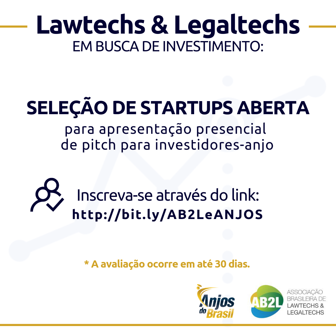 Tem uma startup e está buscando investimento-anjo? – Anjos do Brasil e AB2L