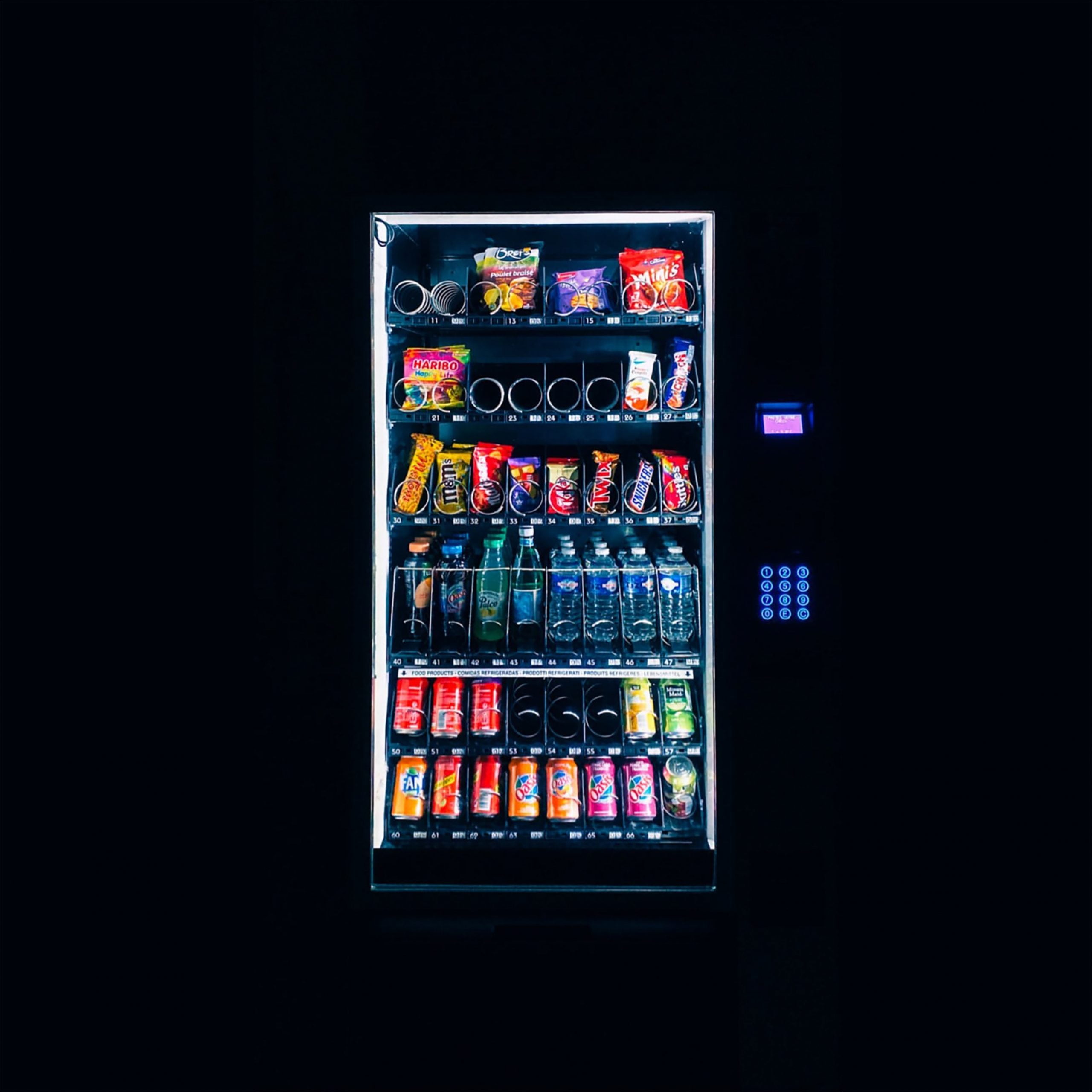 Vending Machine - utilizada como exemplo para smart contracts