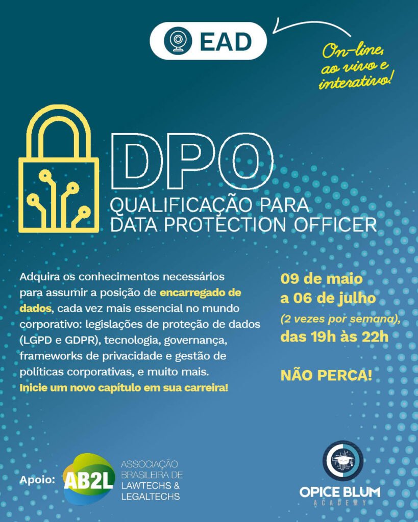Qualificação para Data Protection Officer – DPO