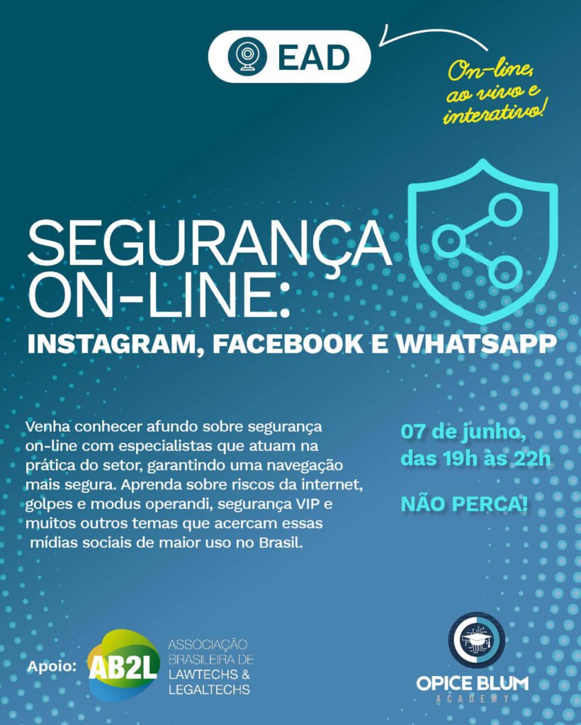 Segurança Online: Instagram, Facebook e WhatsApp