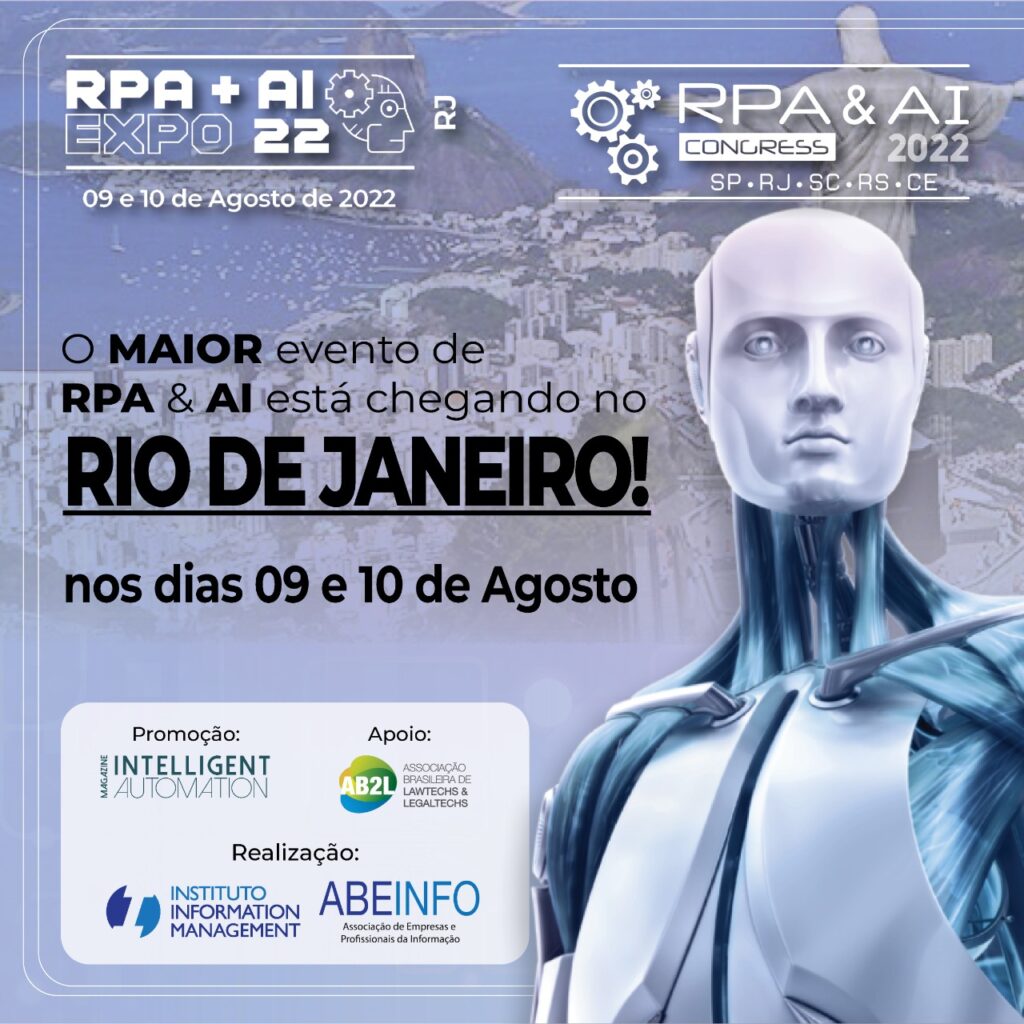 FEIRA RPA + AI EXPO E RPA CONGRESS | RIO DE JANEIRO